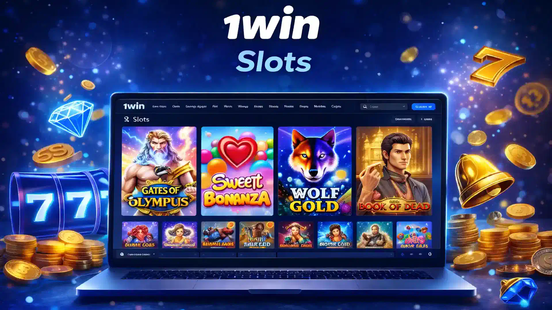 1win slots collection with popular slot games, jackpots and classic casino themes in one place.