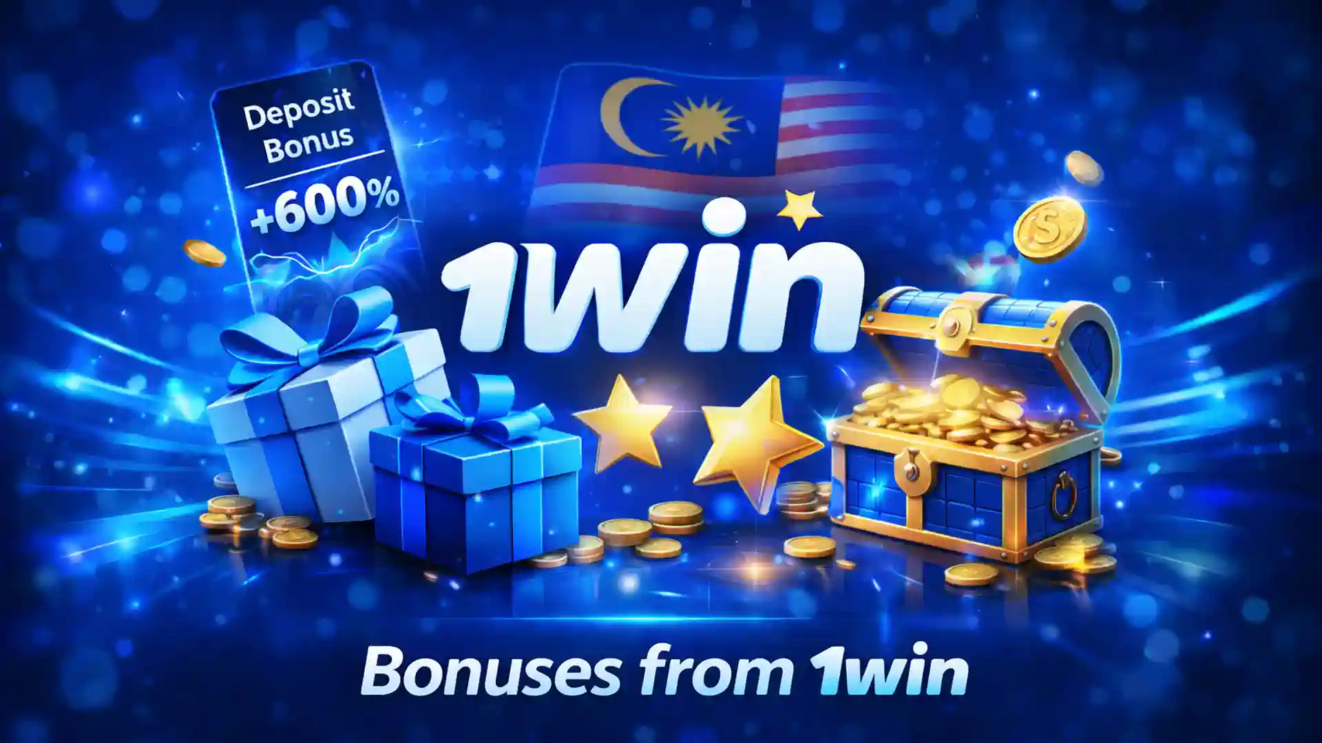 1win bonuses for Malaysia players with deposit rewards, free offers and extra betting advantages